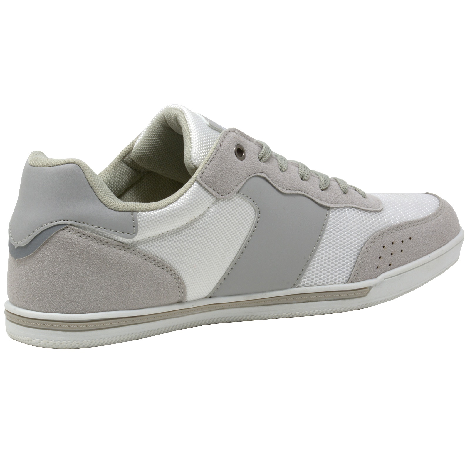 Alpine Swiss Liam Mens Fashion Sneakers Suede Trim Low Top Lace Up